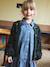 Knitted Cardigan with Animal Pattern, for Girls brown+chocolate+ecru+green 