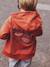 Hooded Sweatshirt with Print & Zip, for Boys rust 