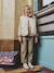 Sleeveless Sherpa Jacket for Girls blush+plum+vanilla 
