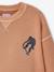 Pack of 2 Plain Long-Sleeved Sweatshirts for Boys, JONEN caramel 