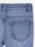 Elasticated Wide Leg Jeans, Adjustable Waist brut denim+stone 
