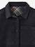 Reversible Flannel & Velour Shirt for Boys, JONEN anthracite 