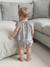Printed floral baby blouse ecru 