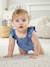 Lightweight Denim Playsuit for Babies double stone 