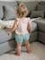 Baby Set: Blouse + Shorts + Headband in Cotton Gauze pale pink 