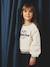 Tennis Club Motif Sweatshirt for Girls ecru 
