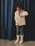 Printed hooded raincoat for girls multicoloured+navy blue+vanilla 