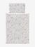 Blanket + Pillow for Dolls, in Cotton Gauze beige+White 