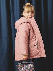 Girls-Hooded 3-in-1 Parka + Lightweight Jacket for Girls