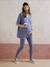 2-Piece Loungewear Set for Maternity slate blue 
