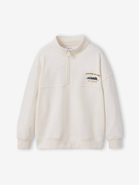 Trucker Sweatshirt for Boys, Jonen ecru 