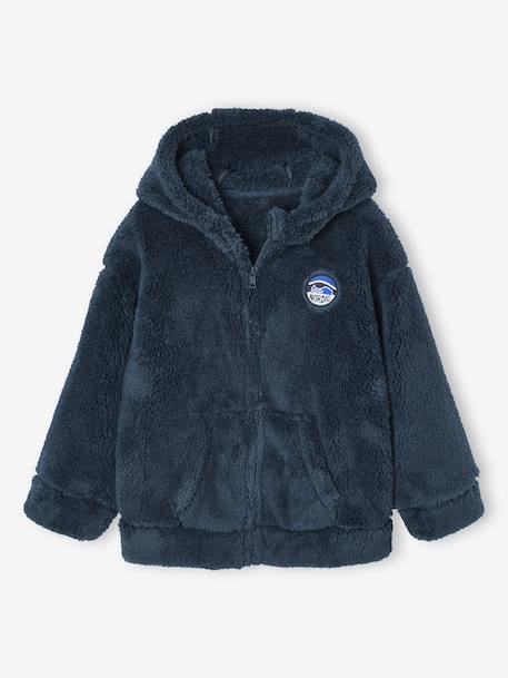 Sherpa Bed Jacket for Boys night blue 