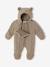 Pramsuit with Leopard Lining, Family Capsule Collection, ENVIE DE FRAISE taupe 