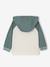 Hooded T-shirt for babies green 