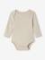 Pack of 5 Bodysuits with Cut-Away Shoulders for Newborns khaki 