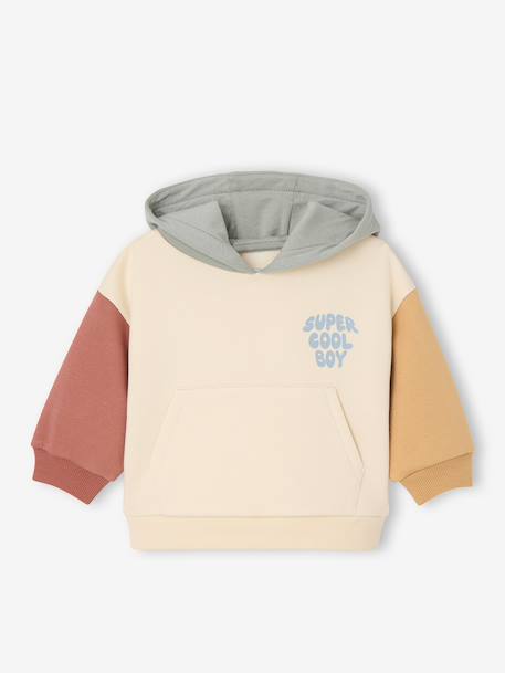 Hooded sweatshirt + jeans set for babies multicoloured 
