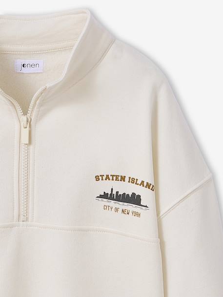 Trucker Sweatshirt for Boys, Jonen ecru 