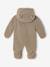 Pramsuit with Leopard Lining, Family Capsule Collection, ENVIE DE FRAISE taupe 