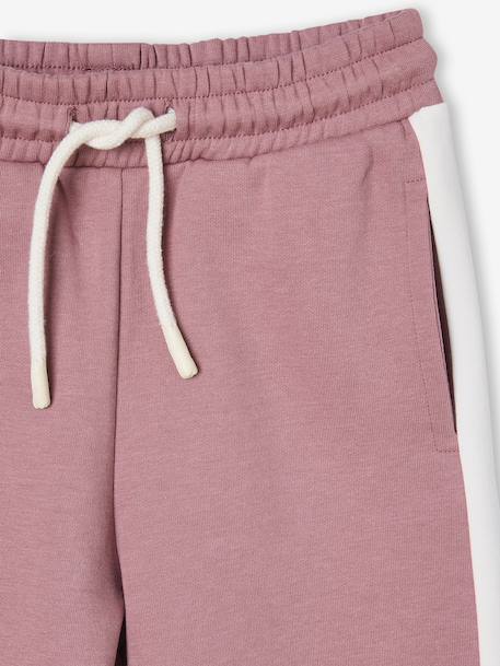 Hooded Sweatshirt + Wide-Leg Joggers Sportswear Set old rose 