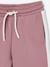 Hooded Sweatshirt + Wide-Leg Joggers Sportswear Set old rose 