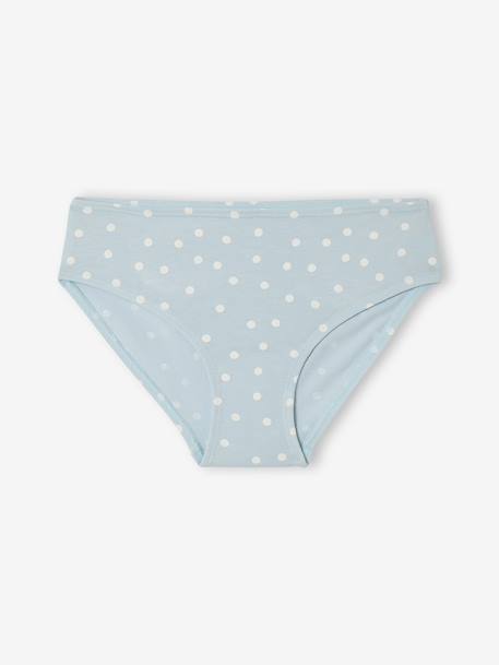Pack of 10 Fancy Briefs for Girls rose 