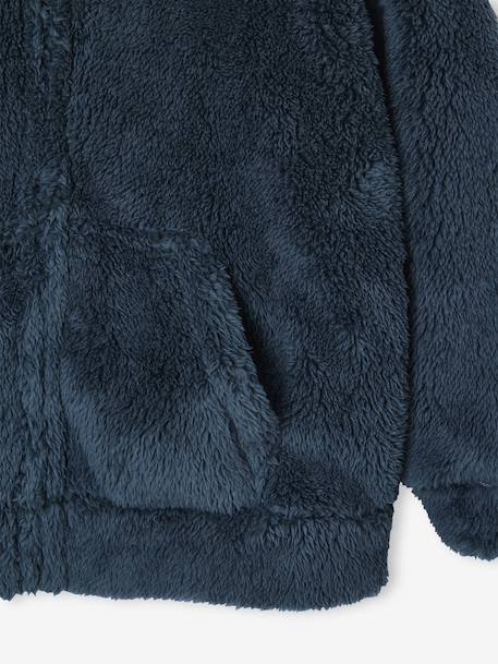 Sherpa Bed Jacket for Boys night blue 