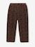 Loose-Fit Corduroy Trousers for Girls bordeaux red+chocolate+old rose 