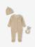 Customisable ENVIE DE FRAISE unisex newborn set marl beige 