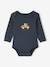 Pack of 5 Bodysuits with Cut-Away Shoulders for Newborns khaki 