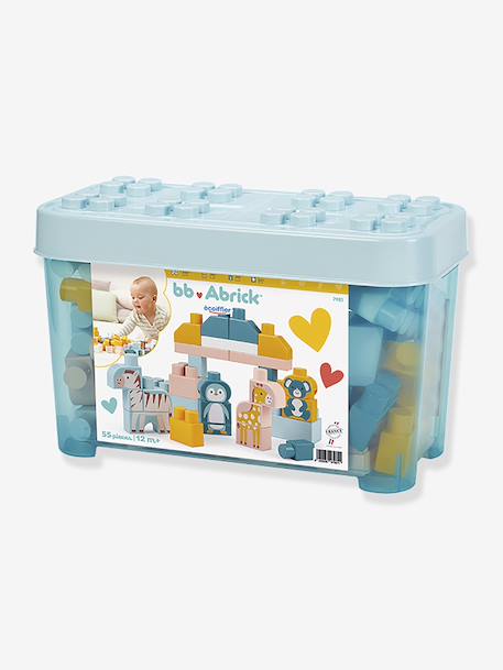 Abrick Barrel of World Animal Bricks, ECOIFFIER multicoloured 