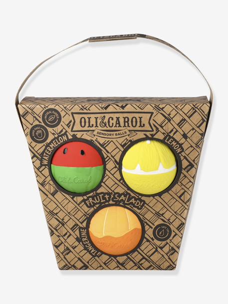 Fruit Salad Sensory  Balls, OLI & CAROL multicoloured 