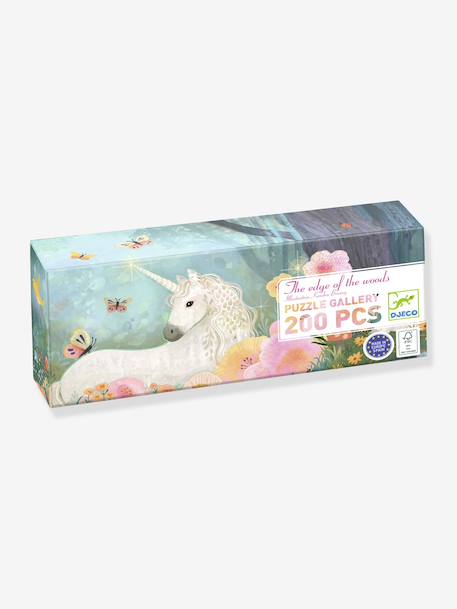 The Edge of the Woods Puzzle, 200pcs - DJECO blue 