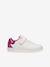Girls' Eclyper Junior GEOX low-cut trainers fuchsia 
