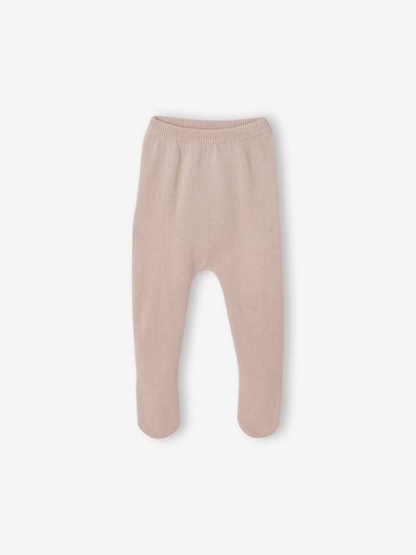 Customisable ENVIE DE FRAISE wool and cashmere newborn set blush 