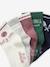 Pack of 5 Pairs of Sports Socks for Girls marl grey 