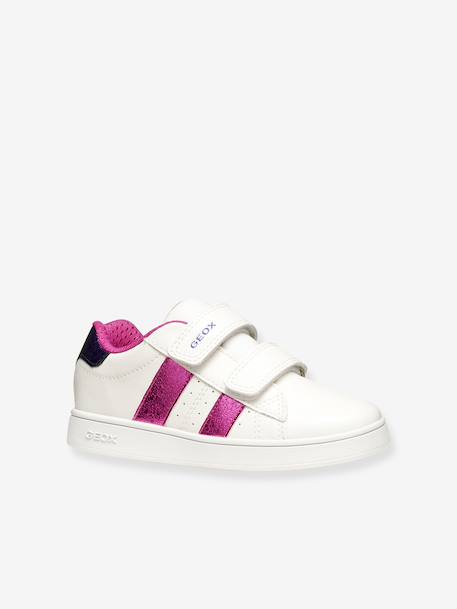 Girls' Eclyper Junior GEOX low-cut trainers fuchsia 