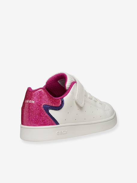 Girls' Eclyper Junior GEOX low-cut trainers fuchsia 