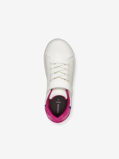 Girls' Eclyper Junior GEOX low-cut trainers fuchsia 