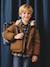 Windcheater with Sherpa-Lined Hood for Boys caramel+khaki+navy blue+olive 