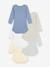 Pack of 5 PETIT BATEAU long-sleeved bodysuit week set multicoloured 