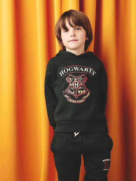 Boys' Harry Potter® sweatshirt + trouser sportswear set in fleece fir green 