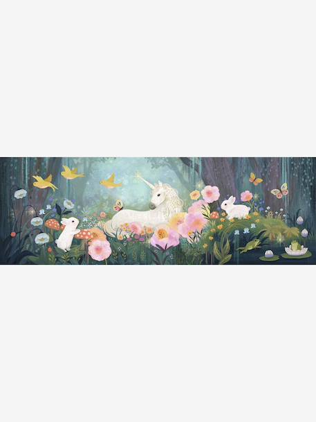 The Edge of the Woods Puzzle, 200pcs - DJECO blue 