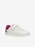 Girls' Eclyper Junior GEOX low-cut trainers fuchsia 