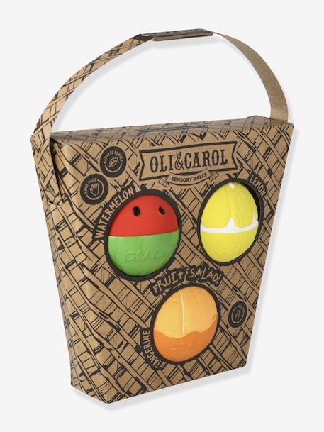 Fruit Salad Sensory  Balls, OLI & CAROL multicoloured 