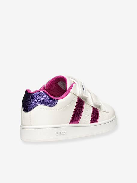 Girls' Eclyper Junior GEOX low-cut trainers fuchsia 