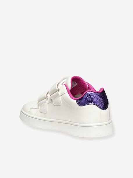 Girls' Eclyper Junior GEOX low-cut trainers fuchsia 