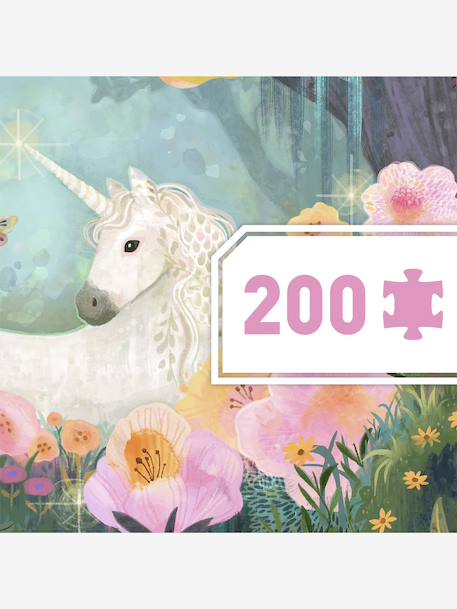 The Edge of the Woods Puzzle, 200pcs - DJECO blue 
