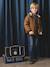 Windcheater with Sherpa-Lined Hood for Boys caramel+khaki+navy blue+olive 