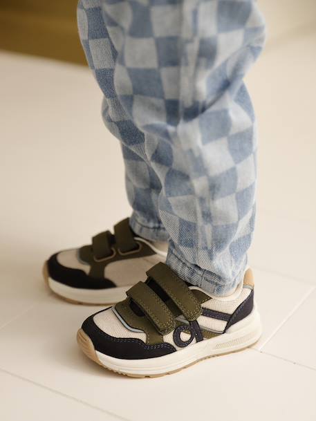 Hook-and-Loop Trainers for Boys navy blue+set blue 
