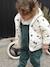 Corduroy Dungarees with Ruffles for Babies green+PURPLE DARK SOLID 